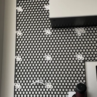 Phụ kiện ốp cạnh và góc trang trí cho bảng treo Honeycomb Wall