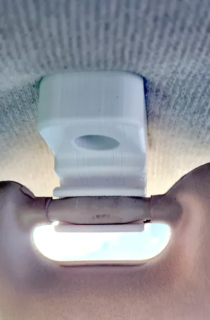 Ngàm kẹp tấm che nắng thay thế - Fiat Grande Punto (có thể dùng cho các dòng khác) - Image 1