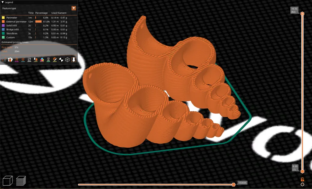 Bông tai vỏ ốc biển 3D (Sea Snail Earrings) - Độc đáo và tinh tế - Image 2