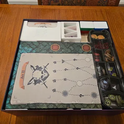 Bộ khay đựng (Inserts) cho Board Game Slay the Spire phiên bản tiêu chuẩn kèm thảm chơi