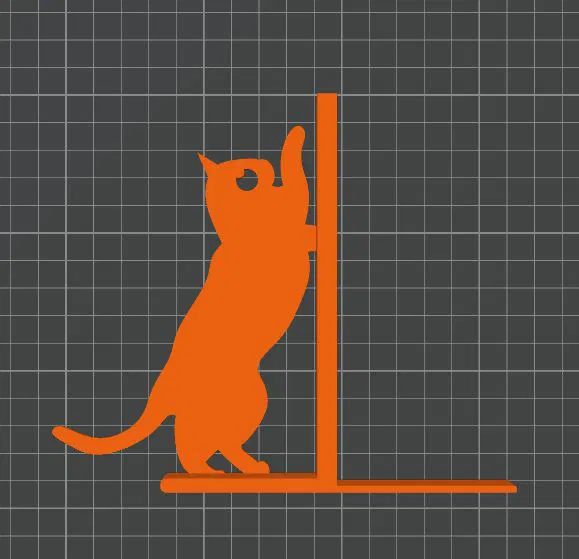 Kẹp giữ sách hình chú mèo 3D xinh xắn cho kệ sách ngăn nắp - Image 2