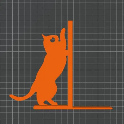 Kẹp giữ sách hình chú mèo 3D xinh xắn cho kệ sách ngăn nắp