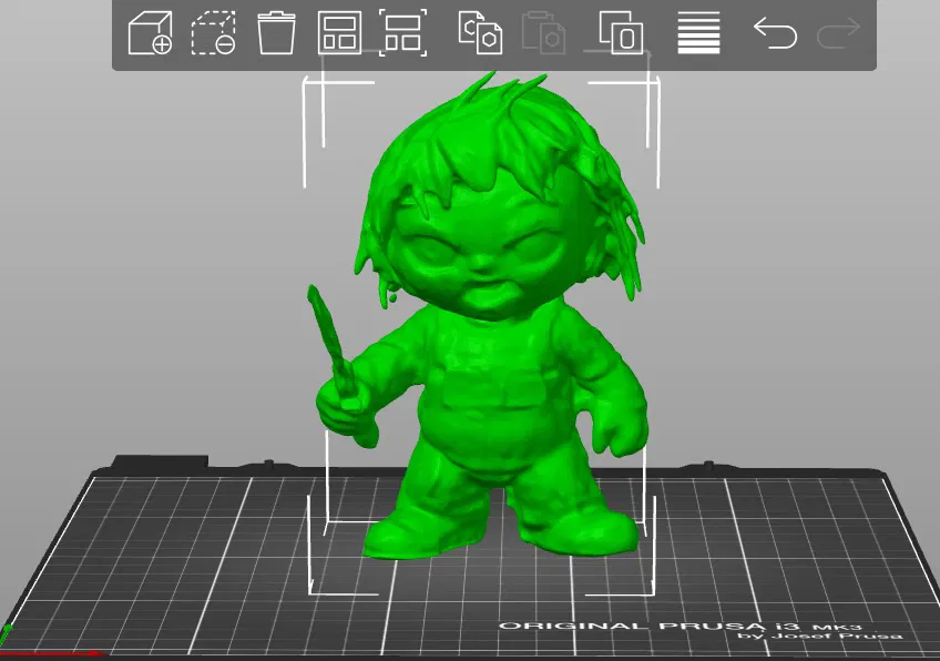 Mô hình 3D Chucky Minix độc đáo cho người hâm mộ phim kinh dị - Image 2