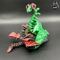 Rồng Amphiptere - Rắn có cánh - In nguyên khối - Khớp nối linh hoạt - Không cần Support - Thumbnail 1