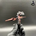 Rồng Amphiptere - Rắn có cánh - In nguyên khối - Khớp nối linh hoạt - Không cần Support - Thumbnail 3