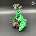 Rồng Amphiptere - Rắn có cánh - In nguyên khối - Khớp nối linh hoạt - Không cần Support - Thumbnail 4
