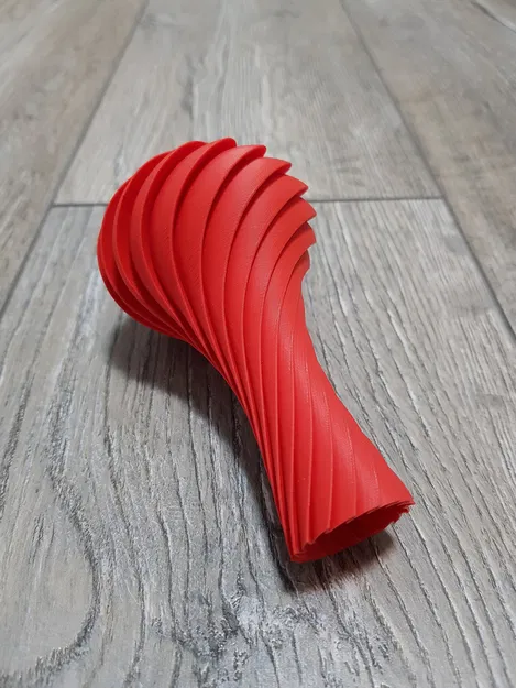 Spiral Vase - Mẫu bình hoa xoắn ốc nghệ thuật - Image 2