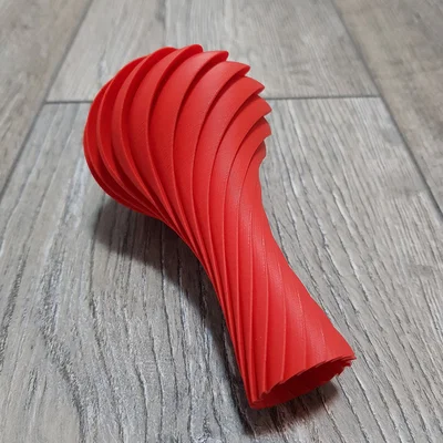Spiral Vase - Mẫu bình hoa xoắn ốc nghệ thuật