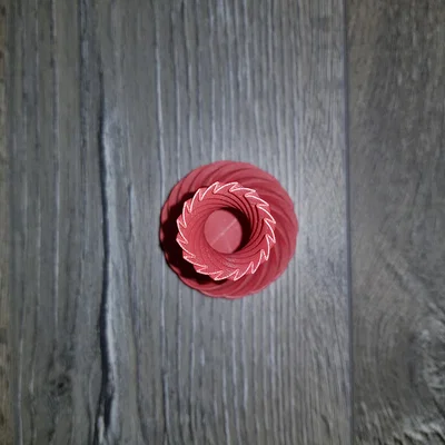 Spiral Vase - Mẫu bình hoa xoắn ốc nghệ thuật
