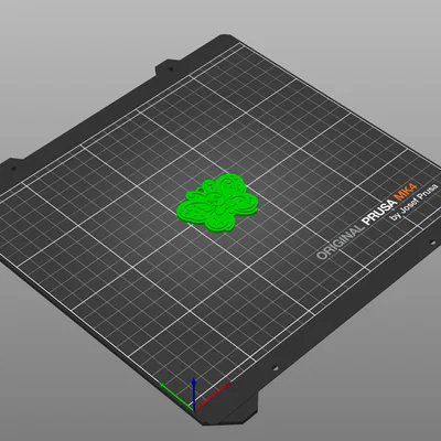 Móc khóa hình bướm dễ thương - Mô hình in 3D đẹp và đơn giản