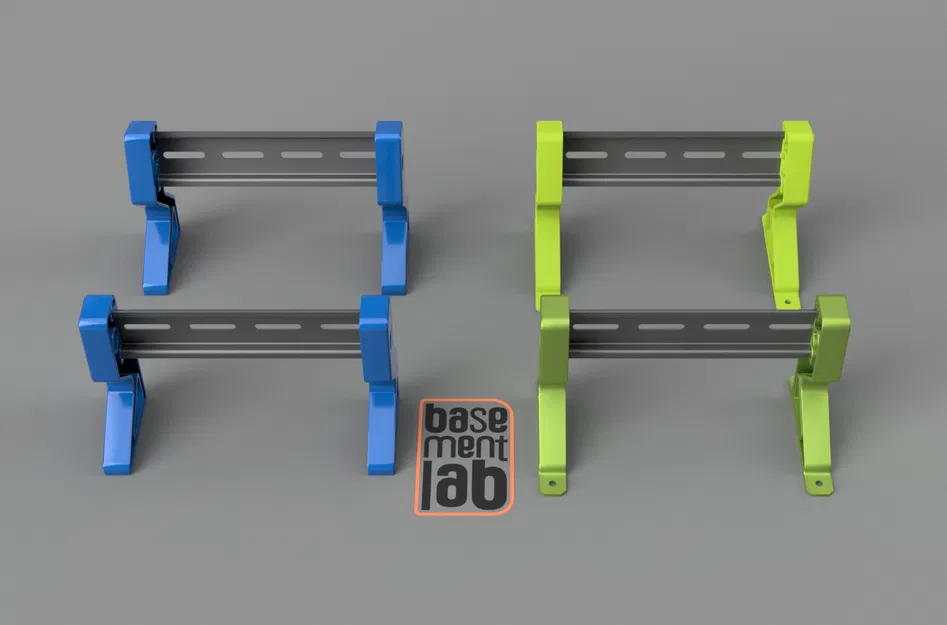 Giá đỡ thanh DIN để bàn (Góc 75/90 độ) - Image 3