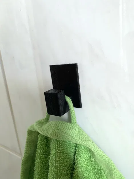 Móc treo khăn hình khối (Cubic Towel Hook) - Image 1
