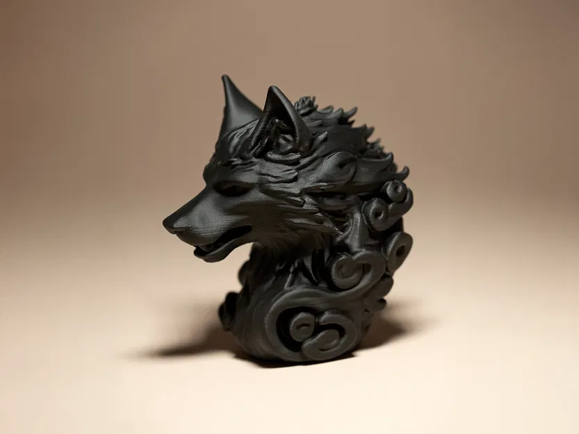 Tượng trang trí Sói - Image 2