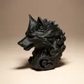Tượng trang trí Sói - Thumbnail 2