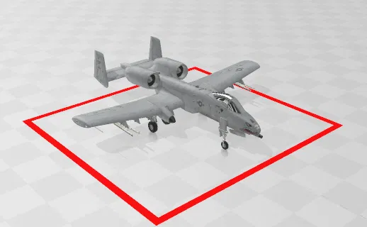 Mô hình in 3D máy bay chiến đấu A-10 Thunderbolt II siêu chi tiết - Image 1