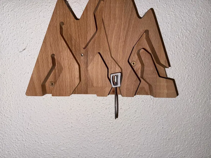 Móc khóa hình mỏm đá leo núi - Image 1