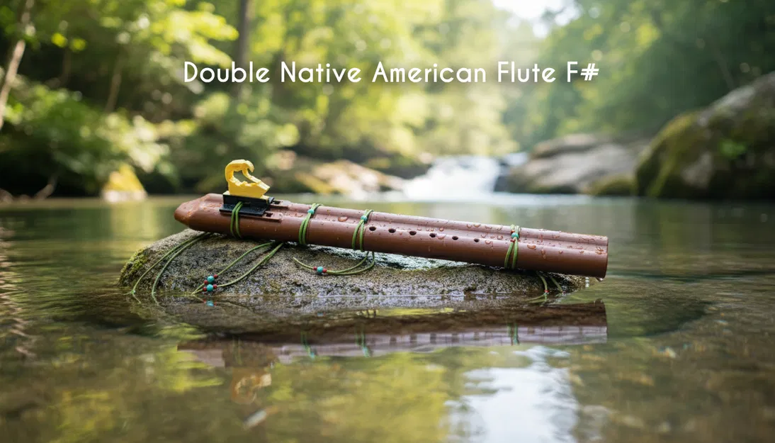 Sáo đôi Native American giọng F# - Image 1