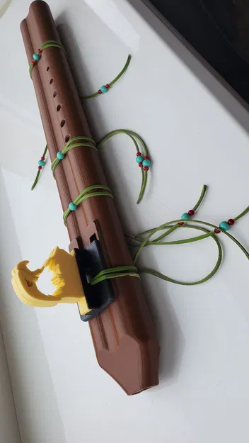 Sáo đôi Native American giọng F# - Image 2