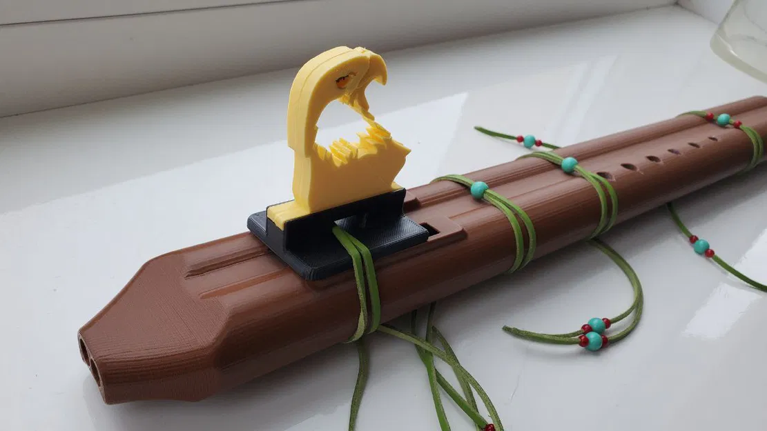 Sáo đôi Native American giọng F# - Image 3