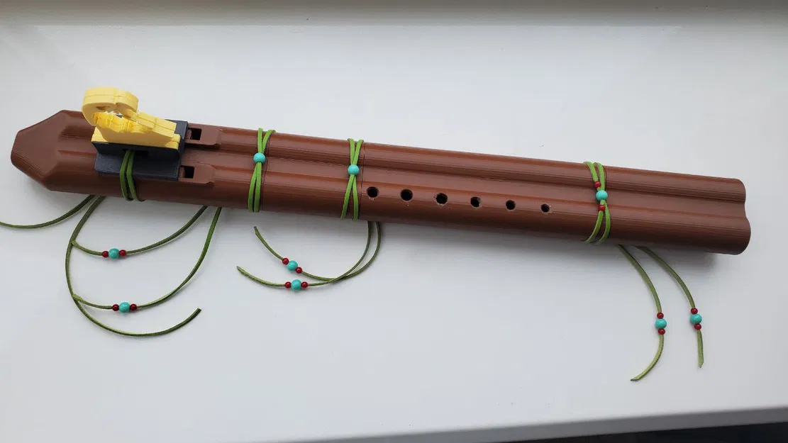 Sáo đôi Native American giọng F# - Image 4
