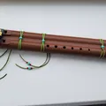 Sáo đôi Native American giọng F# - Thumbnail 4