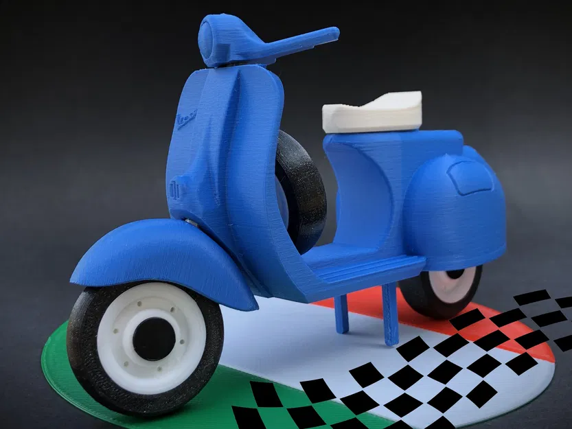 Mô hình Vespa Cafe Racer - Image 1