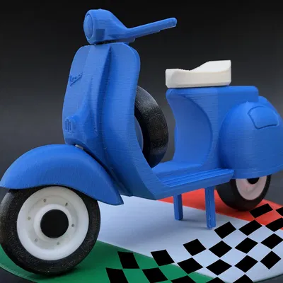 Mô hình Vespa Cafe Racer