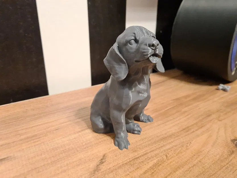 Mô hình chú chó 3D dễ thương trang trí bàn làm việc - Image 1