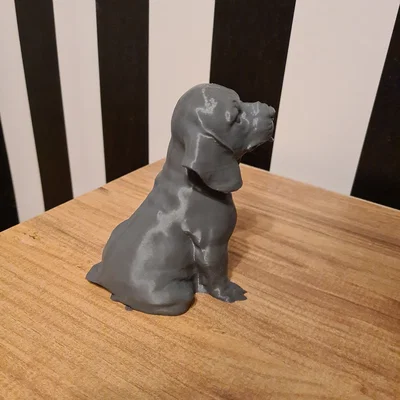 Mô hình chú chó 3D dễ thương trang trí bàn làm việc
