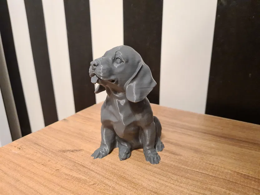 Mô hình chú chó 3D dễ thương trang trí bàn làm việc - Image 3