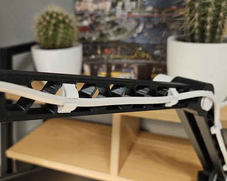 Tự in 3D đèn bàn thông minh kèm kẹp dây điện tiện lợi - Image 5