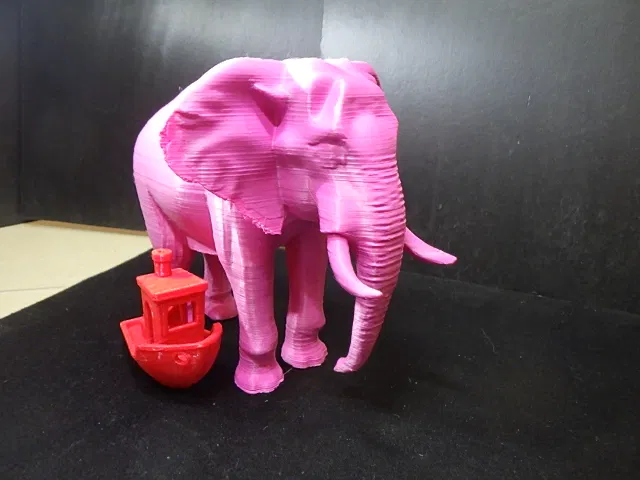 Mô hình chú voi hồng đáng yêu tương thích với Playmobil - Image 1