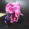 Mô hình chú voi hồng đáng yêu tương thích với Playmobil - Thumbnail 2