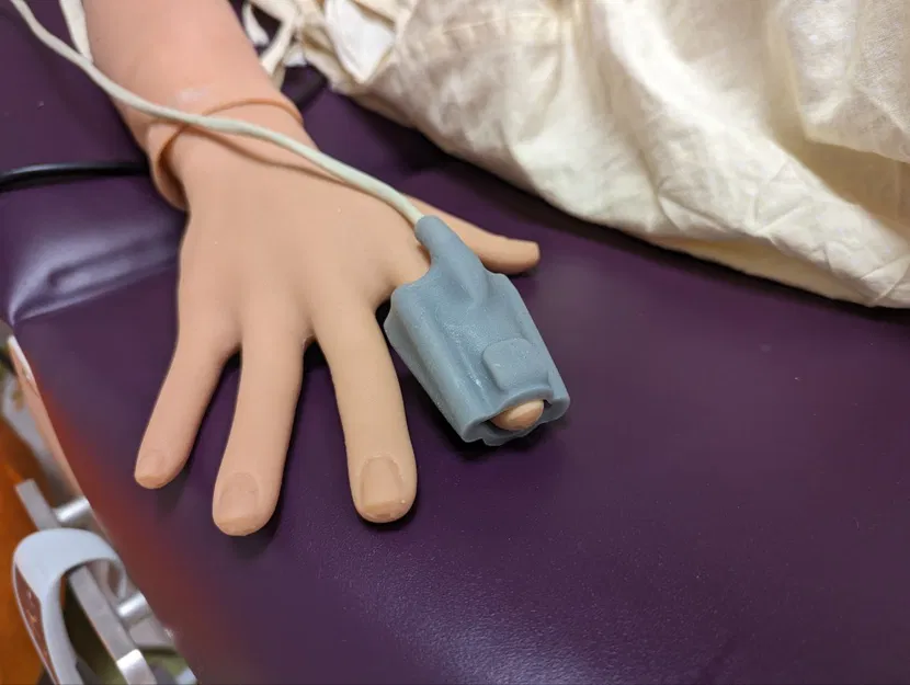 Mô hình cảm biến SpO2 dùng cho mô phỏng y khoa - Image 1