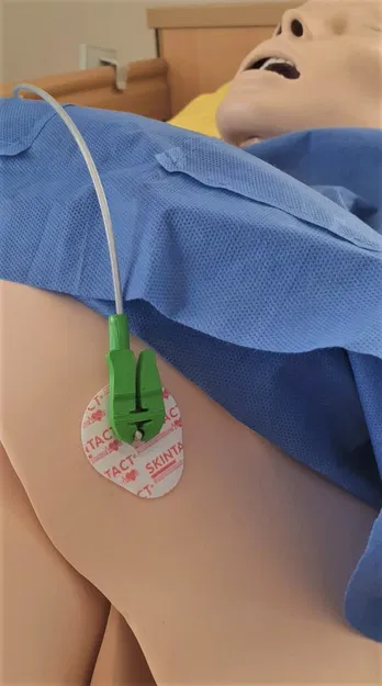 Mô hình kẹp điện cực ECG dùng cho mô phỏng y tế - Image 2