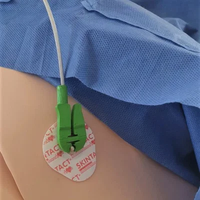 Mô hình kẹp điện cực ECG dùng cho mô phỏng y tế
