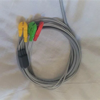 Mô hình kẹp điện cực ECG dùng cho mô phỏng y tế
