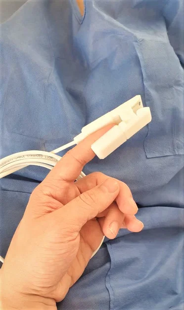 Mô hình cảm biến SpO2 dùng cho mô phỏng y tế - Image 2
