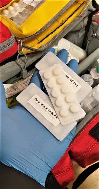 Mô hình vỉ thuốc giả định dùng cho mô phỏng y tế - Image 3