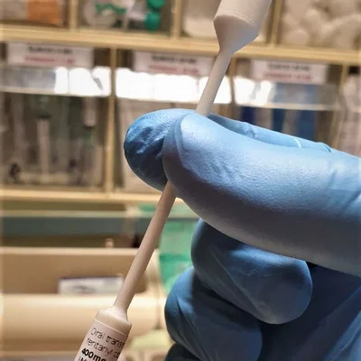 Mô hình kẹo ngậm fentanyl cho mô phỏng y tế
