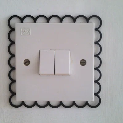 Khung công tắc đèn kiểu Anh (UK Light Switch Frames)