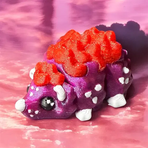 Love Hedgehog Articulated Flexi Mini - Chú Nhím Nhỏ Đáng Yêu - Image 1