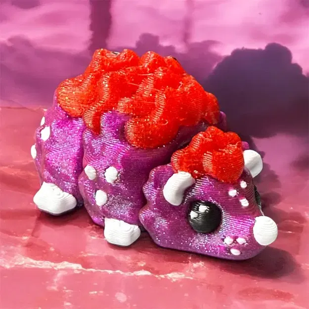 Love Hedgehog Articulated Flexi Mini - Chú Nhím Nhỏ Đáng Yêu - Image 3