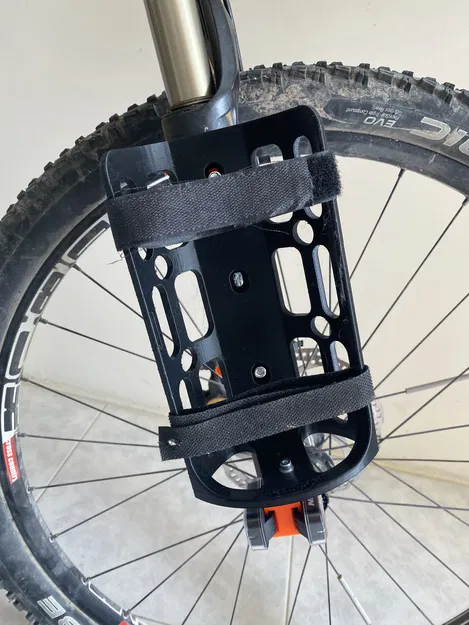 Cargo Cage - Khung gắn phụ kiện trên phuộc xe đạp - Image 1