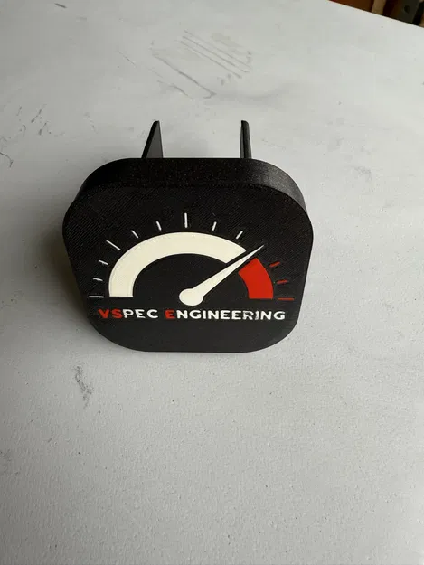 Nắp đậy móc kéo 2 inch 3D cho ô tô - Dễ lắp đặt với lò xo thông minh - Image 5