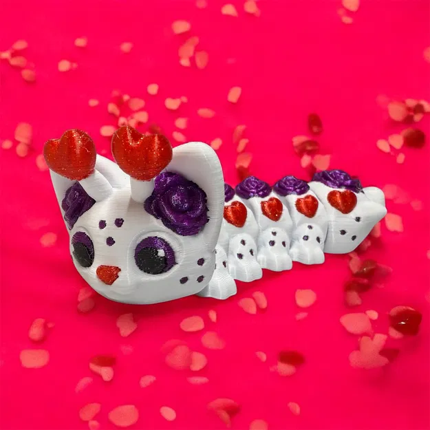 Mô hình Sâu bướm khớp nối linh hoạt (Cat-er-pillar Articulated Flexi) - Image 1