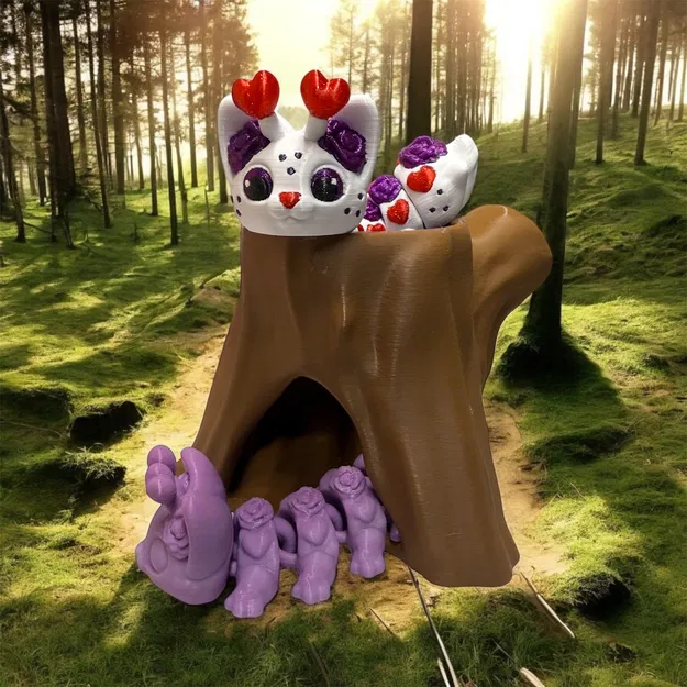 Mô hình Sâu bướm khớp nối linh hoạt (Cat-er-pillar Articulated Flexi) - Image 4