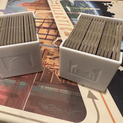 Bản thiết kế khay đựng linh kiện Galactic Cruise (Blueprints, Cockpit, Engine)