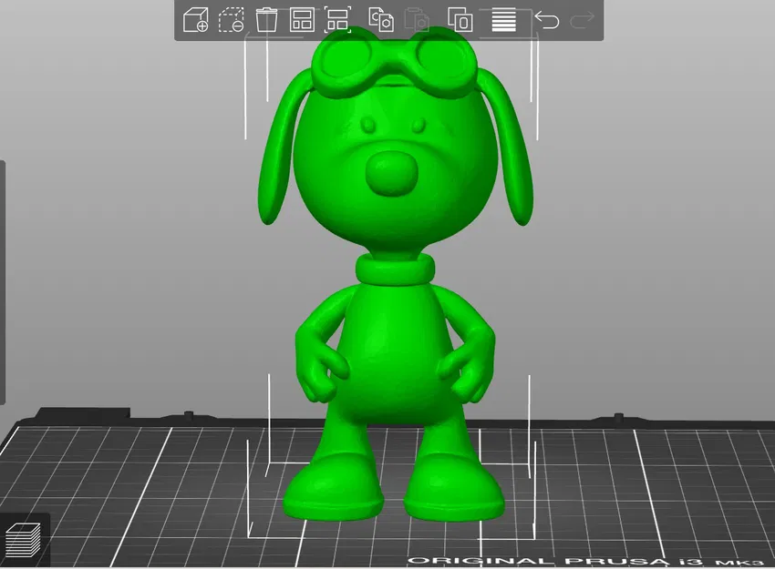 Mô hình 3D nhân vật Snoopy phong cách Minix cực dễ thương - Image 2
