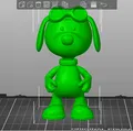 Mô hình 3D nhân vật Snoopy phong cách Minix cực dễ thương - Thumbnail 2
